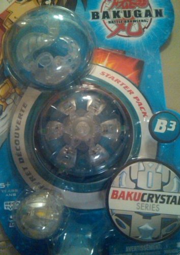 Bakugan Bakucrystal Starter Pack (Abis Omega 560g, Freezer 710g, Mystery)