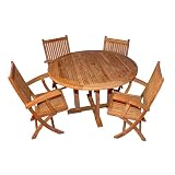 Teak 5-pc. Dining Set II