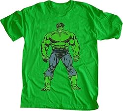 Marvel Comics The Incredible Hulk Step Up Green T-Shirt Tee