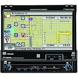Dual XDVDN8190N AM FM DVD Receiver with 7-Inch Motorized, Touch, Navigation,Bluetooth... 