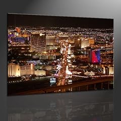 Keilrahmenbild Las Vegas ( USA ) - fertig gerahmt auf Keilrahmen, Qualit�tsware 100% Made in Germany! Unser Service f�r Sie - 1 Jahres Garantie auf unsere Bilder. Das ideale Geburtstagsgeschenk.