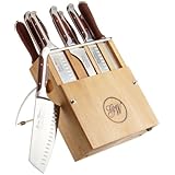 Gunter Wilhelm Cutlery 250 Executive Chef 12-Piece Professional Knife Set with Wooden Storage Block