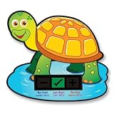 Turtle Baby Bath Thermometer Card