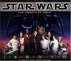 Star Wars - The Complete Saga 2007 Box Calendar