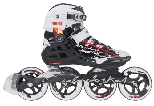 Powerslide Inlineskate Phuzion 8, schwarz wei&szlig; rot, 43, 940036/43 Preisvergleich