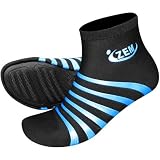 ZemGear Playa High - Barefoot Minimal Shoes - Black/Blue Metallic