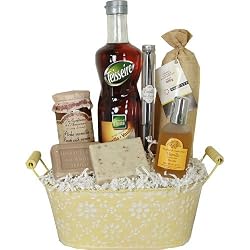 Vanilla Luxury Gourmet and Spa French Gift Basket