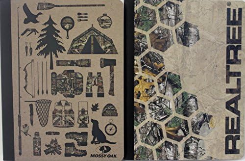 Mossy Oak Real Tree College Ruled Composition Notebook 100 Sheets (Pack of 2)