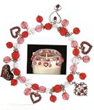 Hearts Forever Candle Jar Candy Jewelry Decoration
