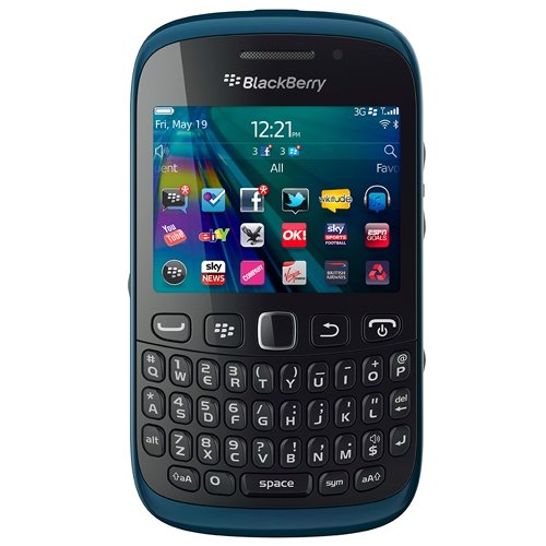 Blackberry Curve 9320 Unlocked 3G GSM Phone with 3.2 MP Camera, GPS and Wi-Fi (Teal Blue)
