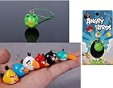 Green Pig Angry Birds Cell Phone Charm