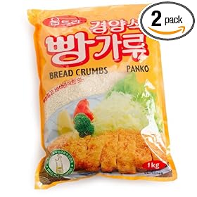 Panko Bread Crumbs, 2.2-Pound Bags (Pack of 2) by Panko