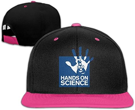 Hands On Science Adjustable Contrasting Hip-pop Cap Pink Unisex