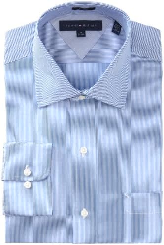 Tommy Hilfiger Men's Slim Fit-Micro-Stripe Shirt