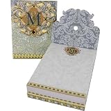 M Monogram Jewel and Gold Foil Embellished Pocket Note Pads, One or Three, Single
