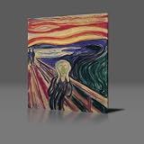 MODERN ART -- scream by Munch -- Gallery Framed Canvas Art Print -- Ready To Hang NEW --