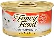 Fancy Feast Gourmet Cat Food, Savory Salmon Feast, 3-Ounce Cans (Pack of 24)