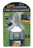 4 Port GPS Power Inverter for Garmin Rino 110 120 130 520 530 GP FORERUNNER 205 301 305