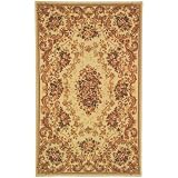 French Tapis FT217B Ivory / Ivory Oriental Rug Size: 8' Round