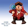 Christmas Smoker - Professor, Sitting (6.3 inches)