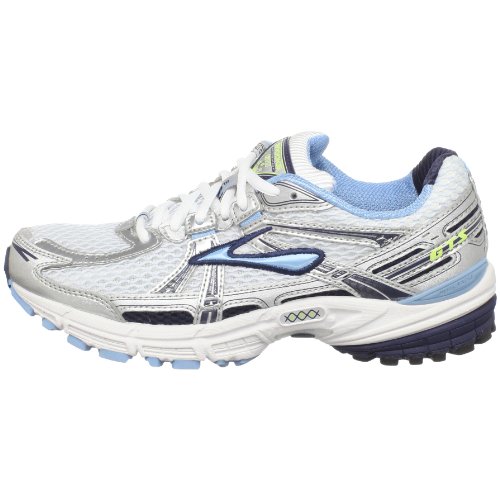 Brooks Women's Adrenaline Gts 11 W White/Obsdn/Silver/Ablue/Black/Sgrn Trainer 1200821B306 4 UK, 6 US