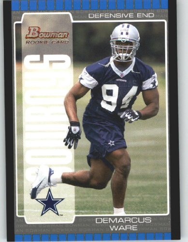 2005 Bowman #129 DeMarcus Ware RC - Dallas Cowboys (RC - Rookie Card)(Football Cards)