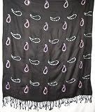 Pashmina Shawl / Stole / Wrap Embroidered