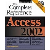 access 2002 the complete reference bookcd rom