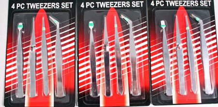 Click here for QTY 12 NEW Tweezer Hand Tool Set Hobby Watch Craft... prices