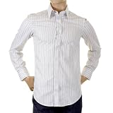 D&G, Dolce & Gabbana grey striped shirt. DGM0971