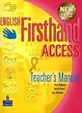 English firsthand access. Teacher's manual