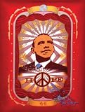 Barack Obama Hope Tapestry 28x37 Inches