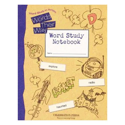 WORDS THEIR WAY LEVEL D STUDENT NOTEBOOK 2006C