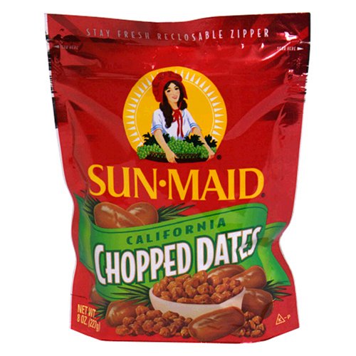 Sun Maid Chopped Dates, 8-Ounce Bags (Pack of 8)