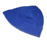 Polo Ralph Lauren Black Label Womens Cashmere Blue Cable Hat Cap