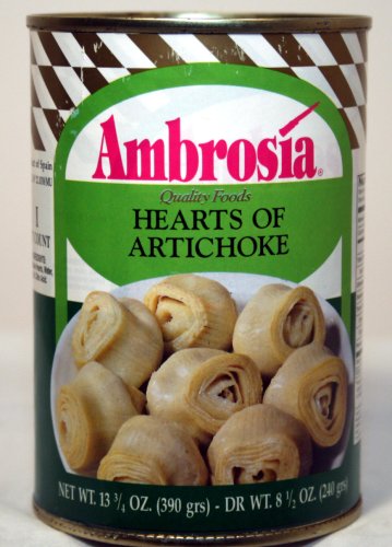 Ambrosia Artichoke Hearts, 8 10 count, 13.75 oz by Artichoke Ambrosia