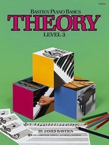 Bastien Piano Basics - Theory Level 3 Book