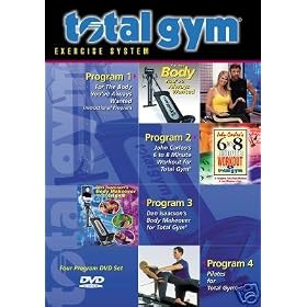 Total Gym 4 Program DVD Set