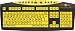 Large Print Norwegian USB Computer Keyboard for Visually Impaired - Yellow Keys with Black Letters