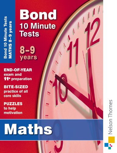 Bond 10 Minute Tests Maths 8-9 years