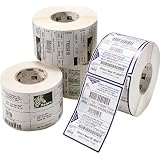 Zebra Trans Matte 2000 - Matte labels - bright white - 4 in x 6 in
