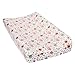 Trend Lab Playful Elephants Deluxe Flannel Changing Pad Cover