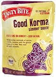 Tasty Bite Good Korma Simmer Sauce, Heat & Eat, 7-Ounce Pouches (Pack of 6)
