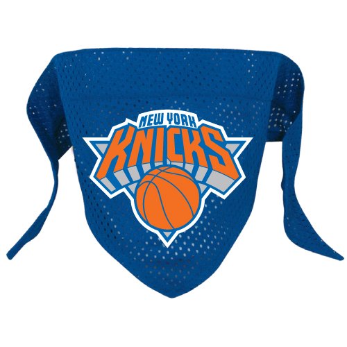 New York Knicks NBA dog pet sports bandana scarf LG 22"