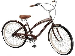 Nirve Rio Women's 3-Speed Cruiser Bike (Metallic Coffee)