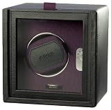 Dulwich Designs - 70639 - Remontoir pour montre automatique - Cuir noir (prise anglaise)