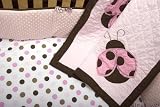 Mod Ladybug Fitted Crib Sheet