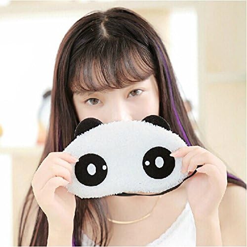 NBellShop Cute Soft Panda Expression Blindfold Sleeping Eye Mask Unisex