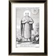 Ignatius Loyola, Spanish Saint and Founder of Jesuit Order Framed Art Poster Print by Trichon, 24x32