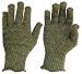 Wool / Nylon Gloves Cold Weather Durable String Knit, OD Green, Sz: 4 (Med/Lg) | Price for Pk of 6 pr | Gems Ultra Durable | FREE GIFT VALUED FROM $1.50 TO $7.00 INC. WITH ALL PURCHASES